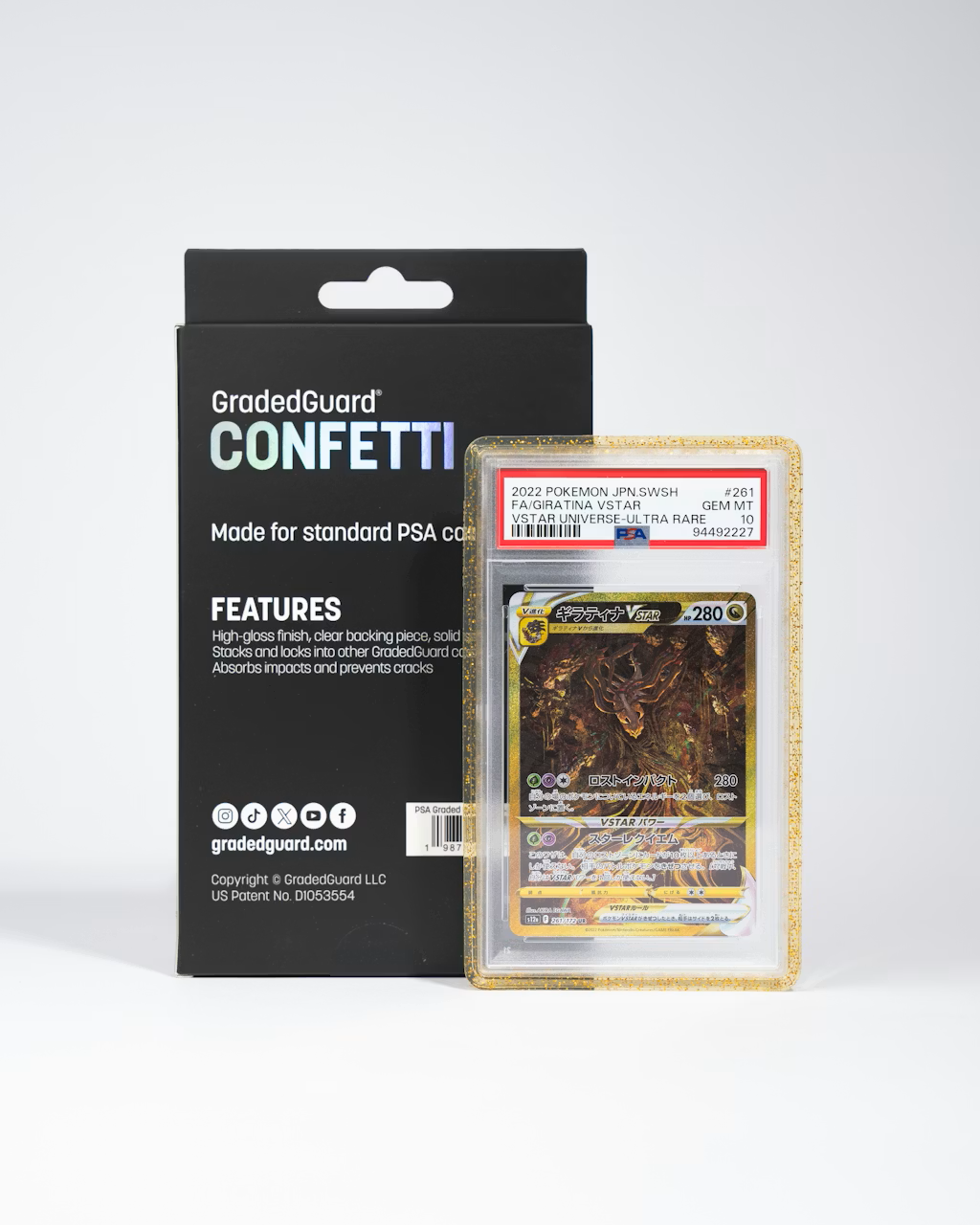 GradedGuard Confetti Limited Edition Protector Case - PSA