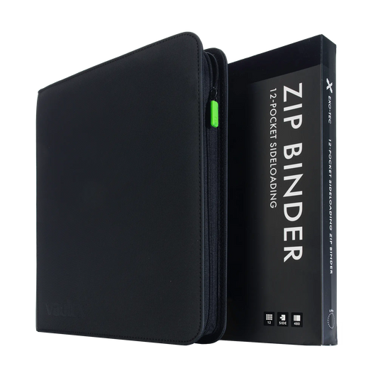 Vault X Exo-Tec Zip Binder - 12 Pocket