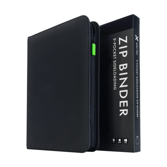 Vault X Exo-Tec Zip Binder - 9 Pocket