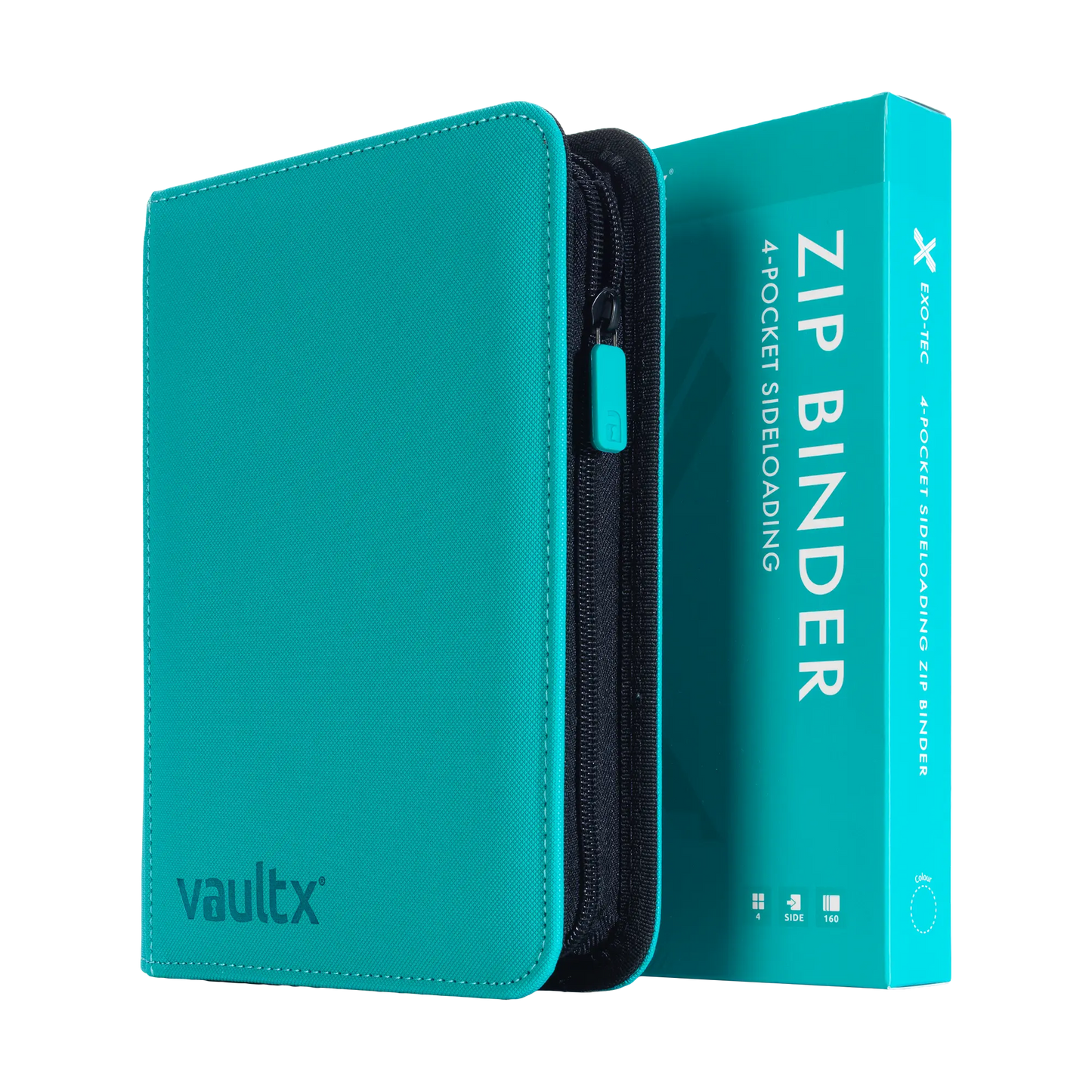 Vault X Exo-Tec Zip Binder - 4 Pocket
