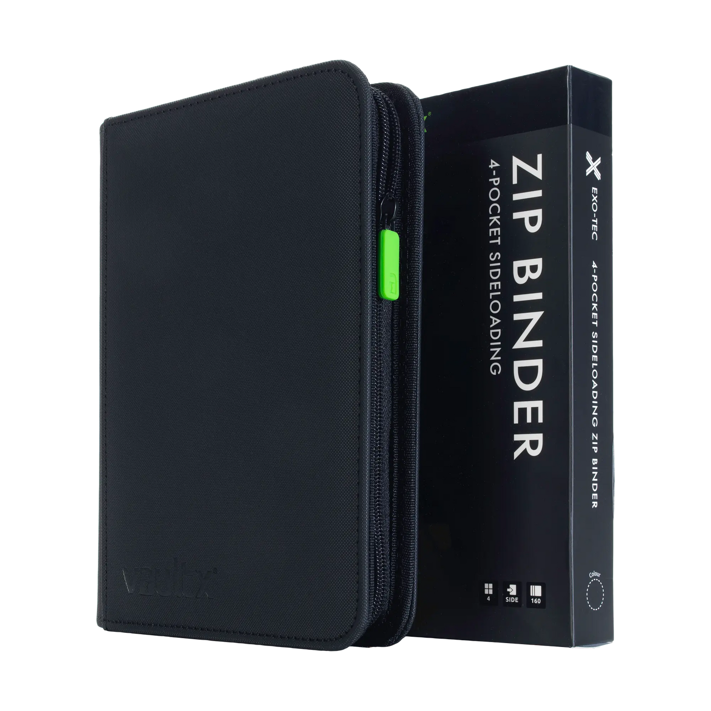 Vault X Exo-Tec Zip Binder - 4 Pocket