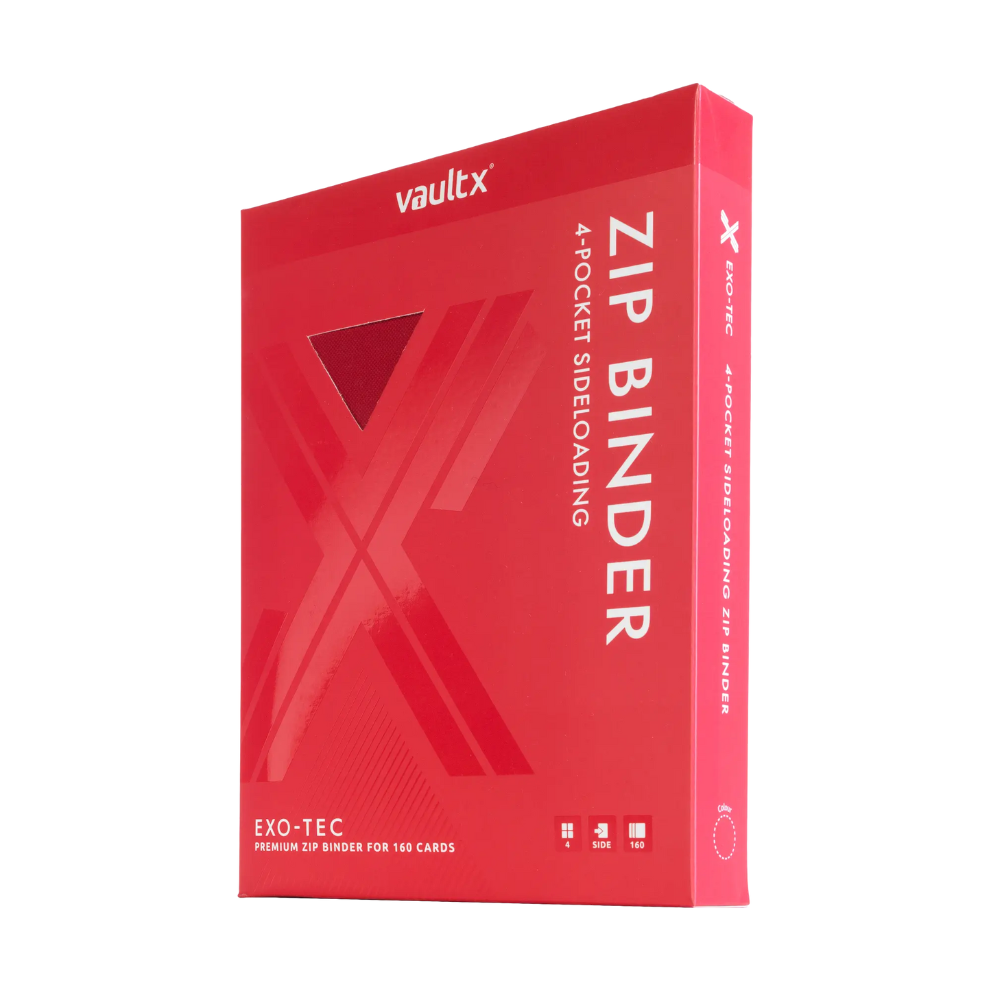 Vault X Exo-Tec Zip Binder - 4 Pocket
