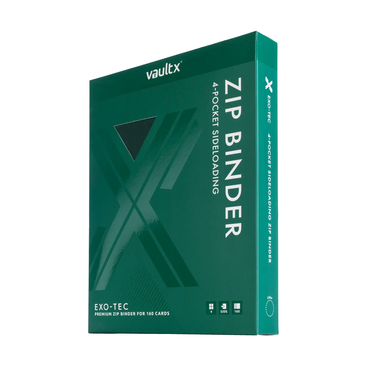 Vault X Exo-Tec Zip Binder - 4 Pocket