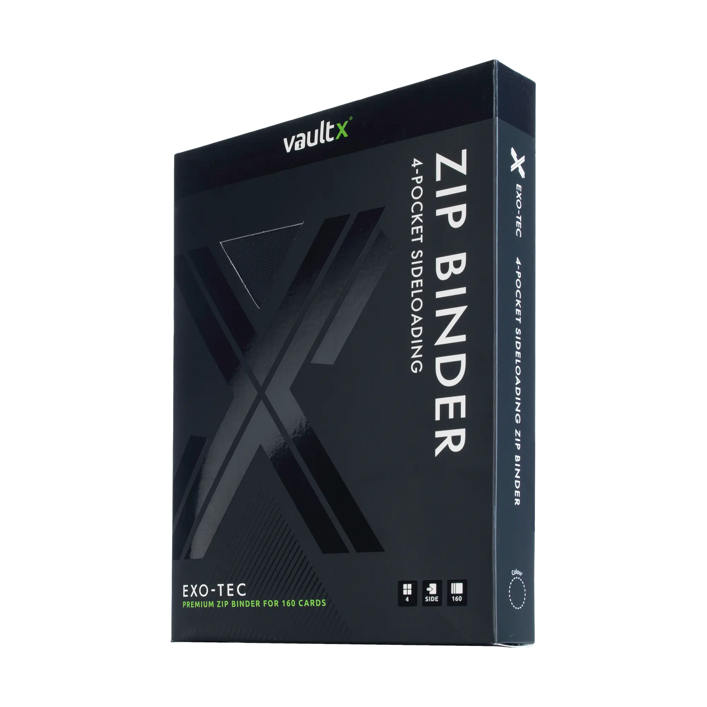 Vault X Exo-Tec Zip Binder - 4 Pocket