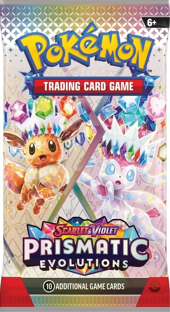 Pokemon Scarlet and Violet SV8.5 Prismatic Evolutions Booster Pack Pokemon Scarlet and Violet SV8.5 Prismatic Evolutions Booster Pack