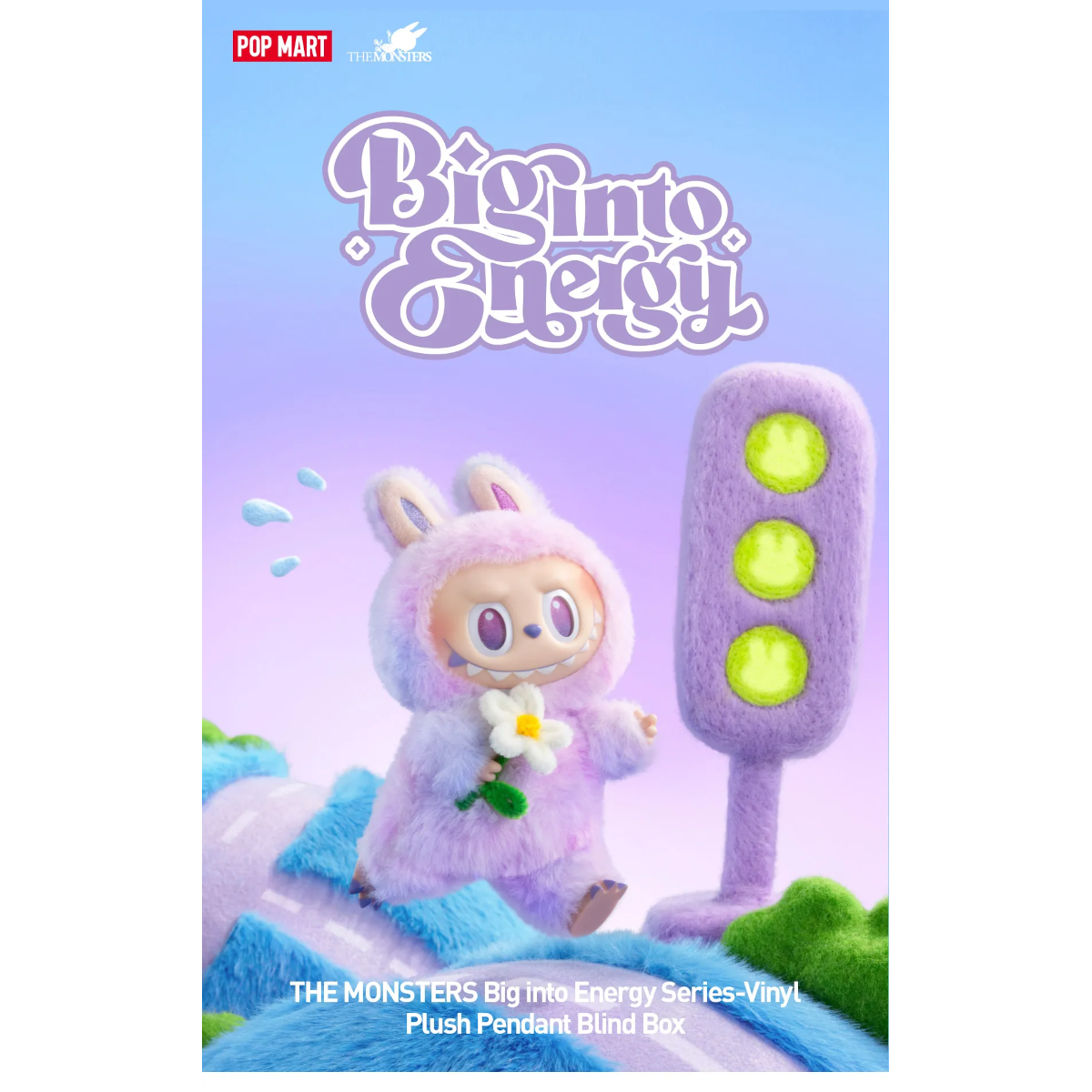 THE MONSTERS - Labubu V3 - Big Into Energy Vinyl Plush Pendant THE MONSTERS - Labubu V3 - Big Into Energy Vinyl Plush Pendant