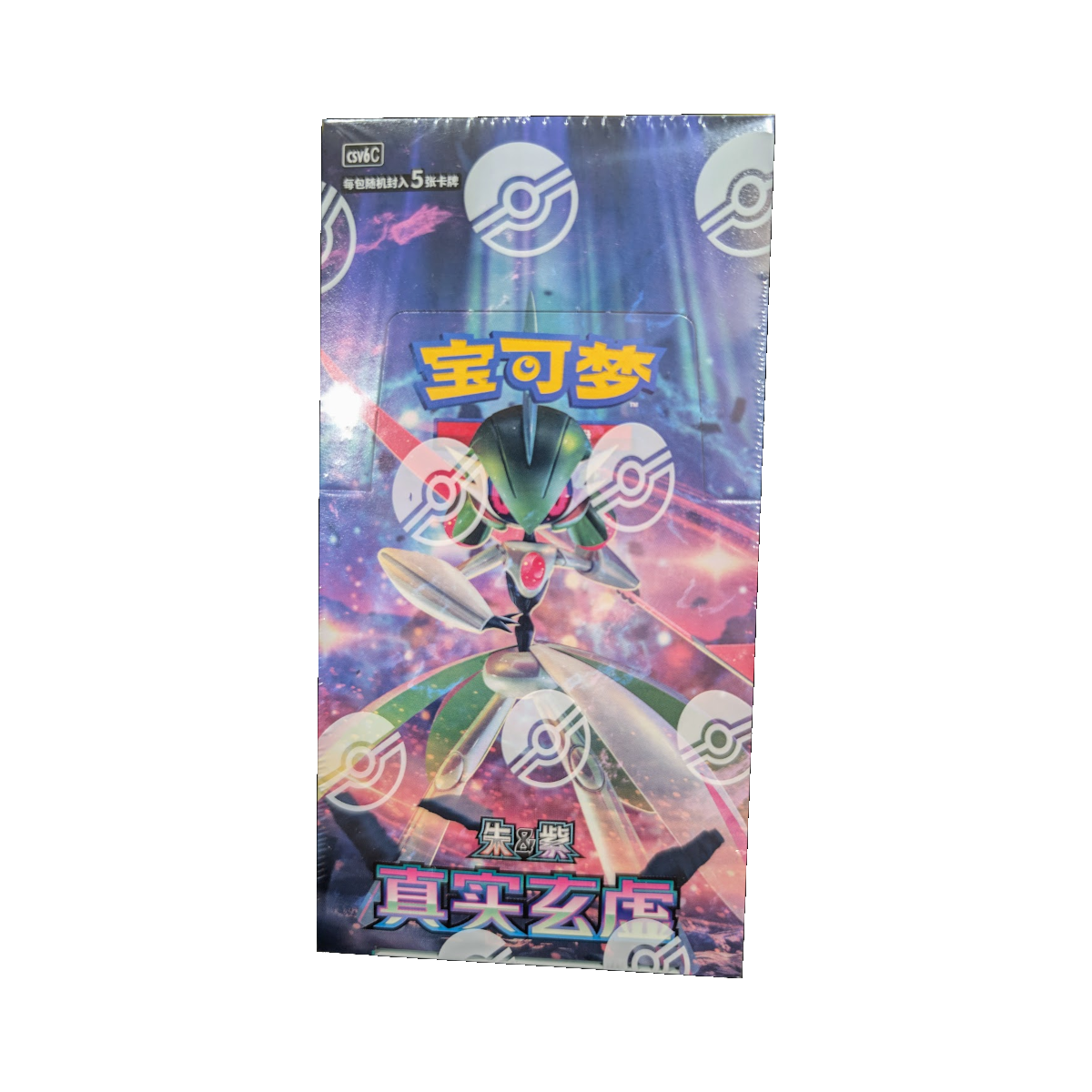 Pokemon True Mystic CSV6C Slim Booster Box [Chinese]