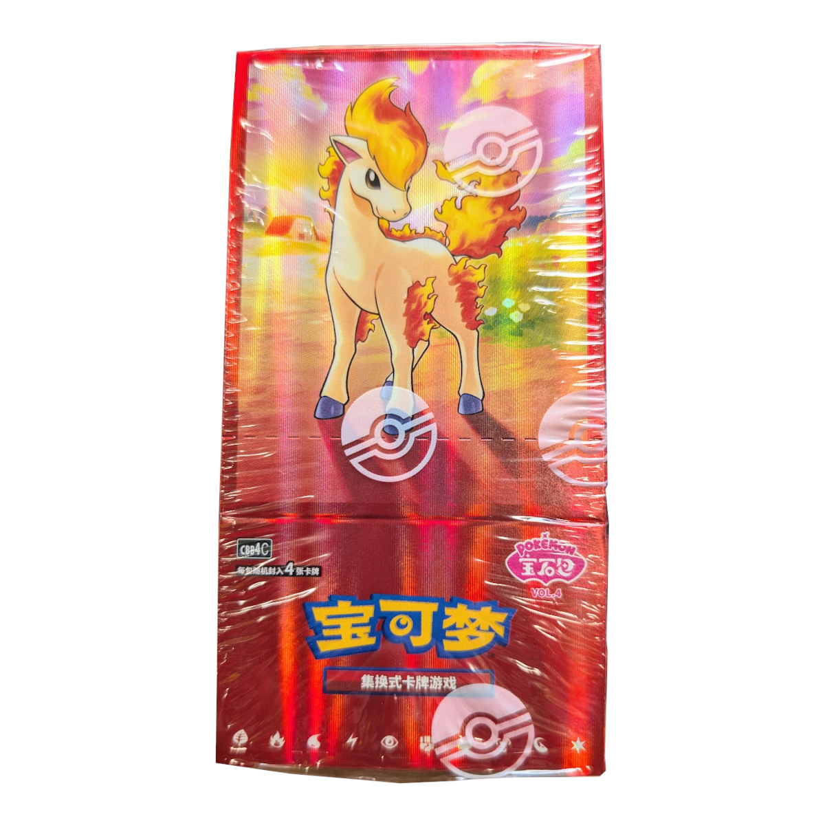 CN] Pokemon Gem Pack VOL4 CBB4C Booster Box - Simplified Chinese