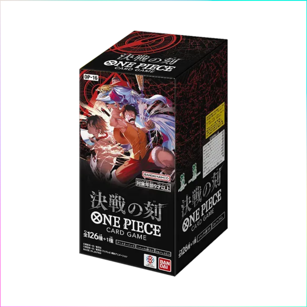 Onepice op-16 140パック JP] One Piece OP-16 The Time Of Battle - Japanese - Trading Card