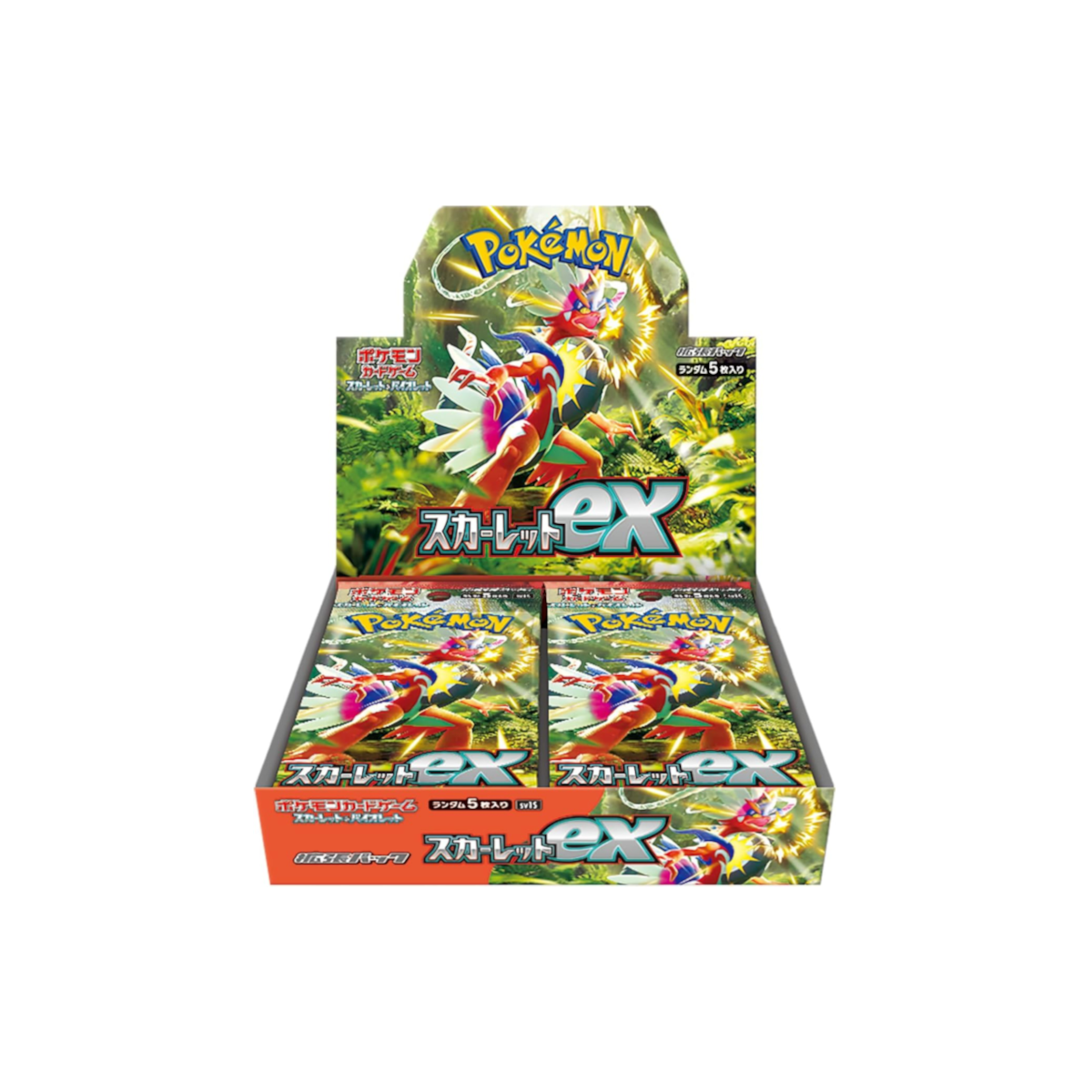 Scarlet & Violet Japanese Pokemon Scarlet & Violet Ex Japanese Booster Box  SV1S - Factory Sealed, 2023 Release Japanese Scarlet And Violet Booster Pack
