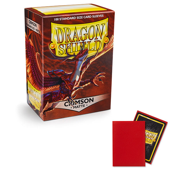 Dragon Shield Sleeves - Matte Standard Size - 100 Count