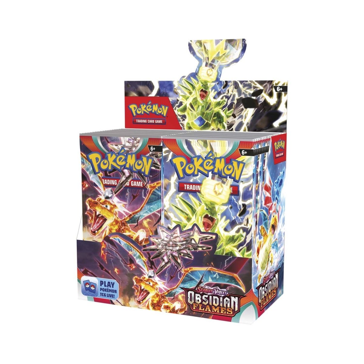 Pokemon Scarlet & Violet Obsidian Flames Booster Box Pokemon Scarlet & Violet Obsidian Flames Booster Box
