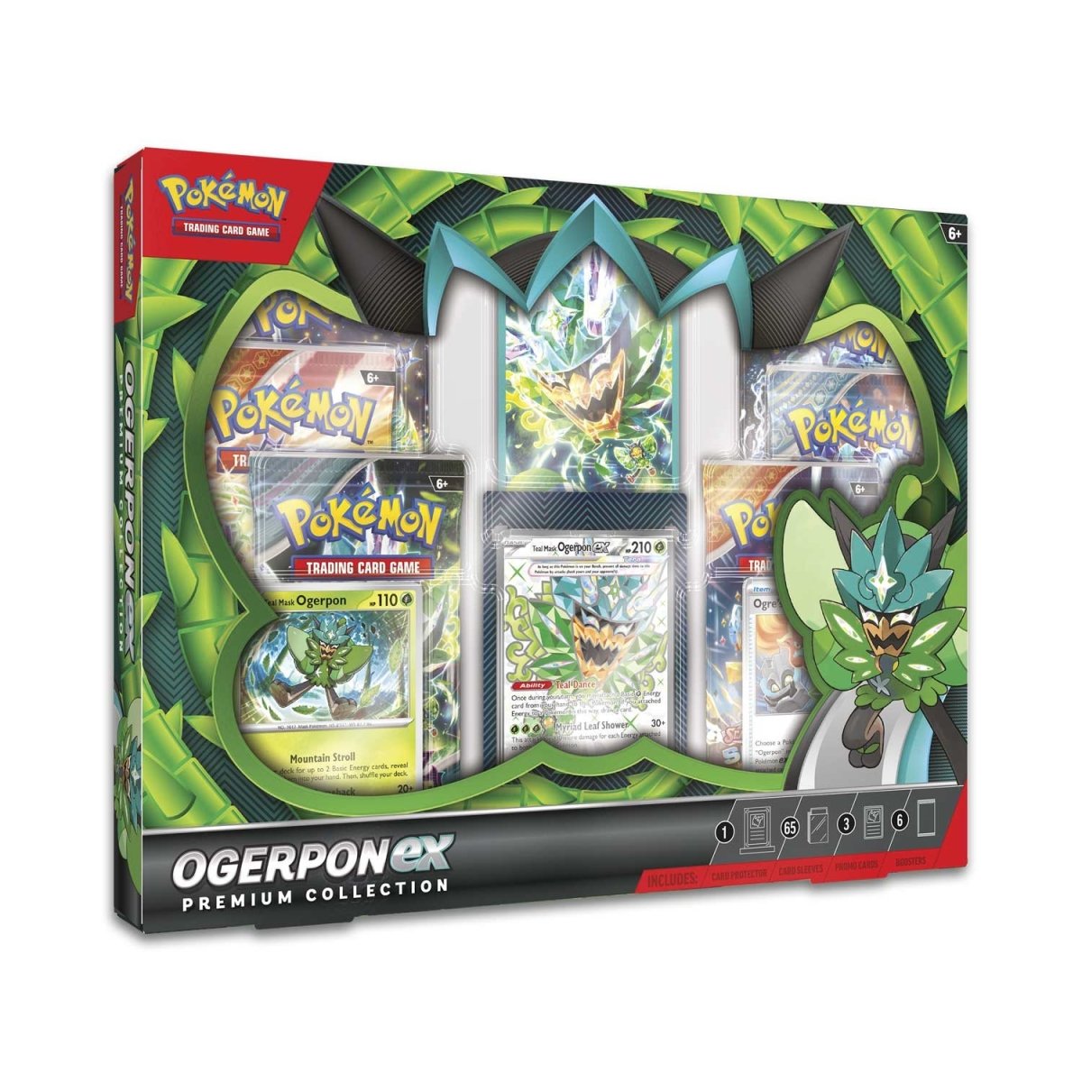 pokemon booster pack gx Ogerpon ex Premium Pokemon Collection