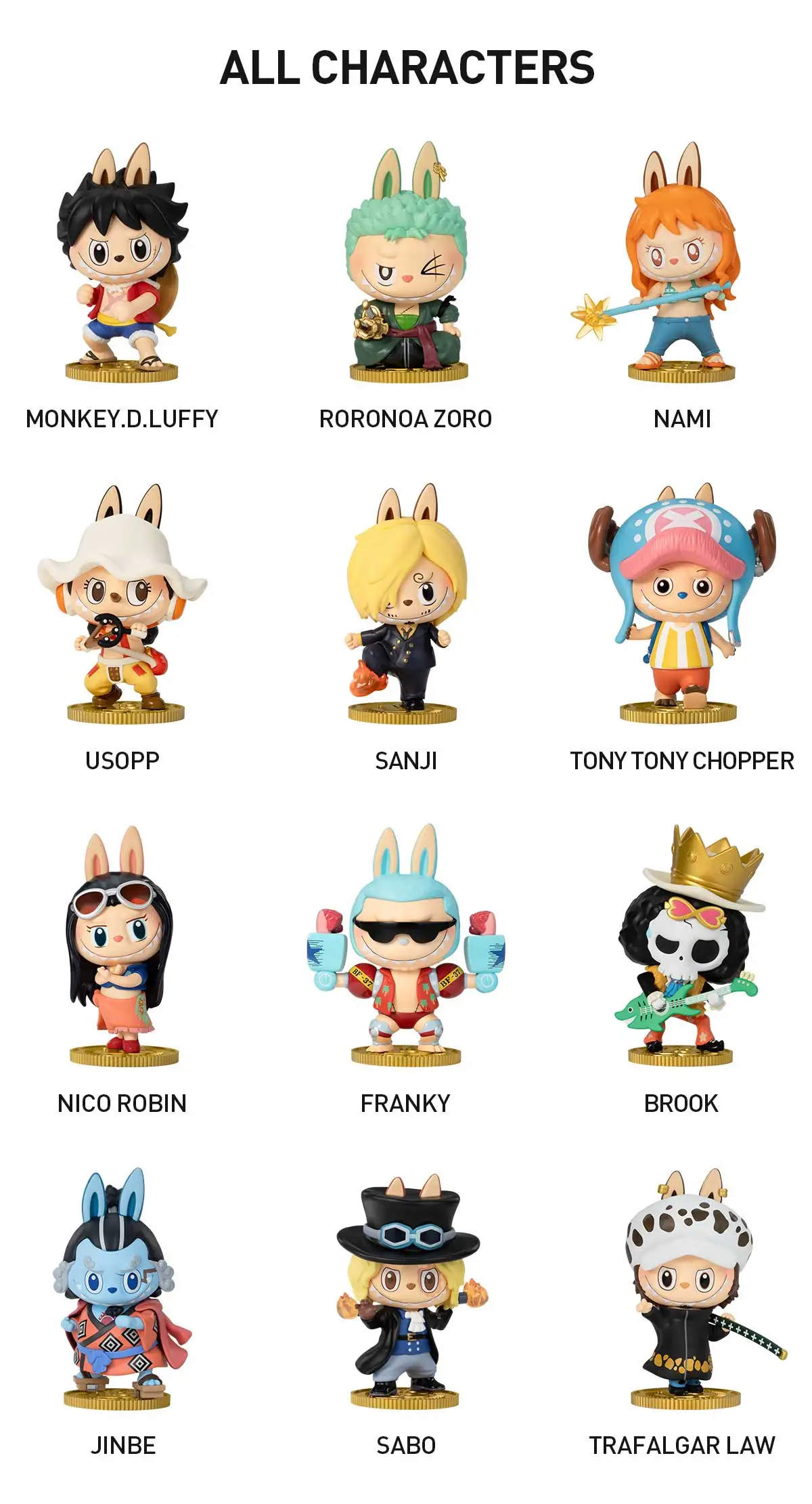 THE MONSTER * One Piece Series Figures (Blind Box)