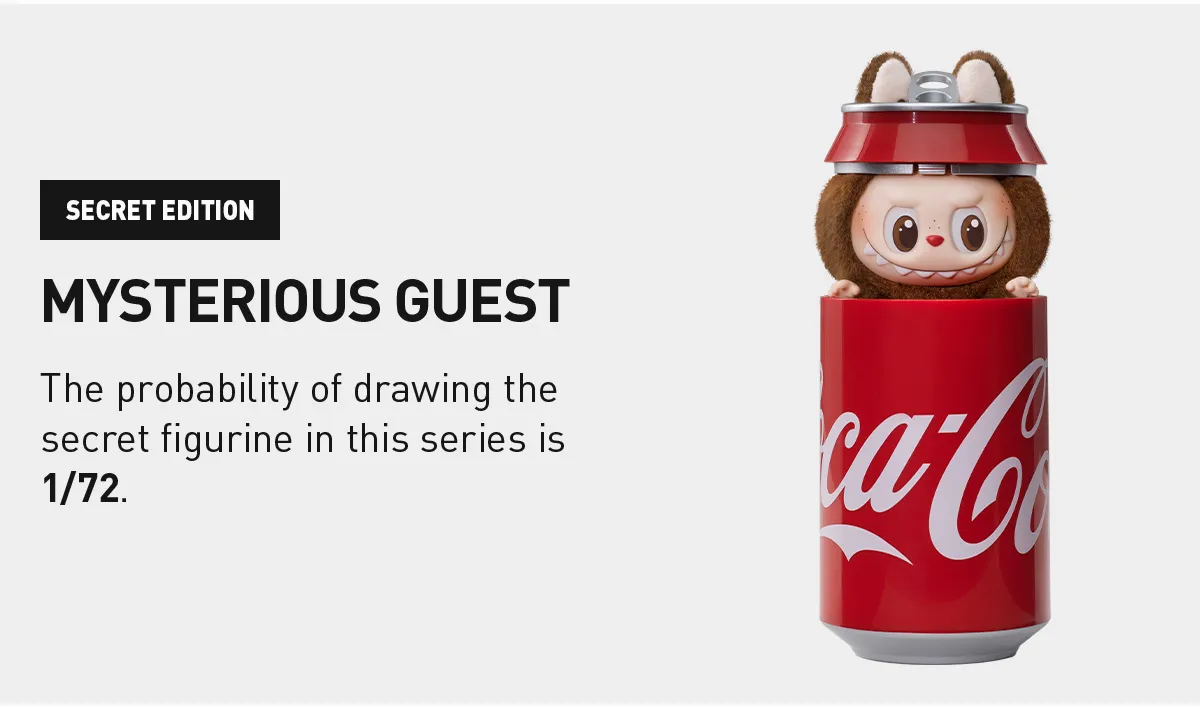 THE MONSTERS - Labubu * Coca-Cola Pendant (Blind Box)
