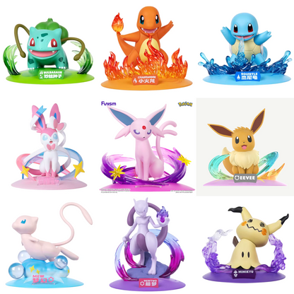 [CN] FUNISM Pokémon Twinkmont Prime Figures - Simplified Chinese - Small Size