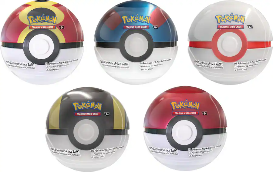 [EN] Pokémon Poke Ball Tin Q4 2025 - English (STYLES MAY VARY)