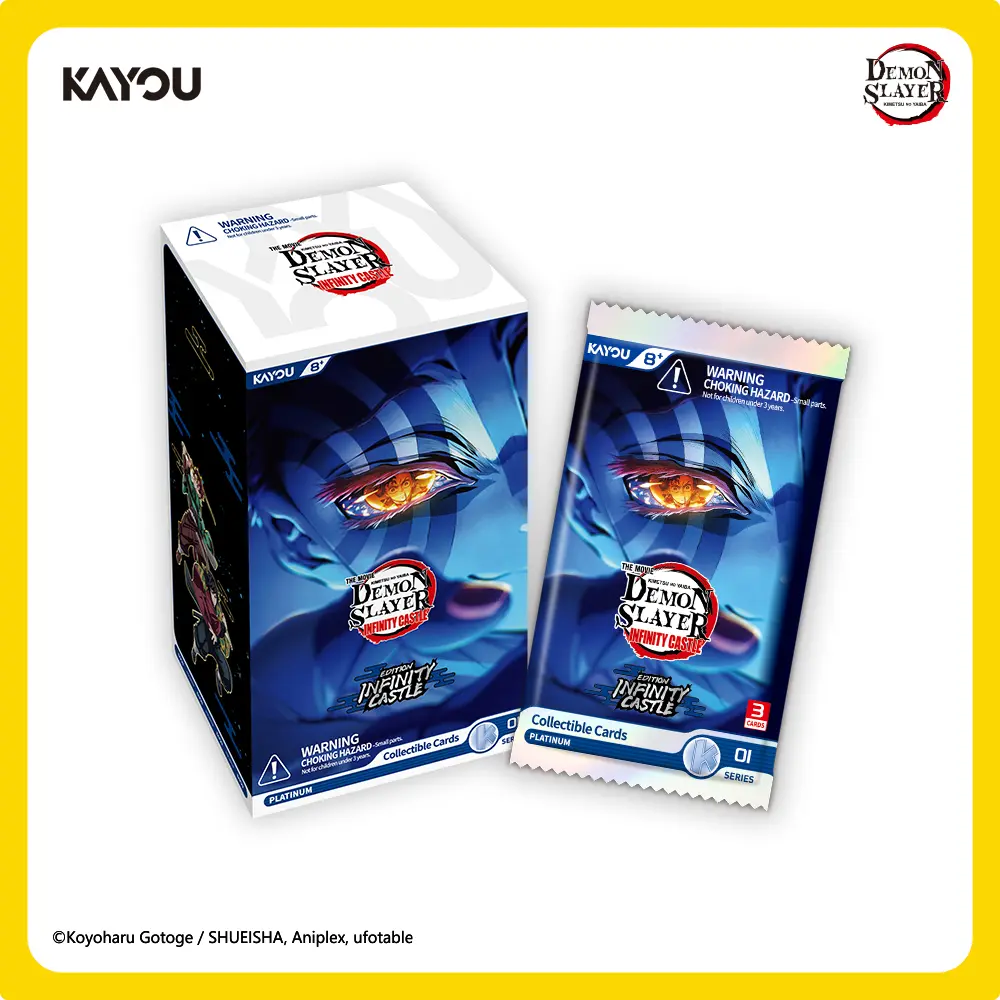[EN] KAYOU Demon Slayer: Kimetsu no Yaiba - Collectible Trading Cards - Infinity Castle Edition - English