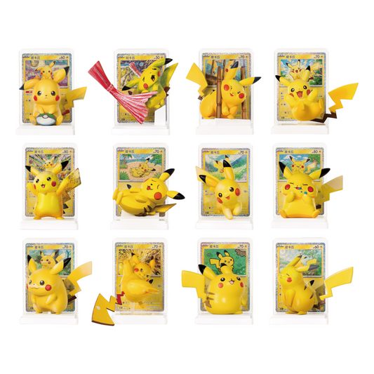 [CN] Pokémon 30th Celebration Pikachu Figurine Set BLIND - Simplified Chinese
