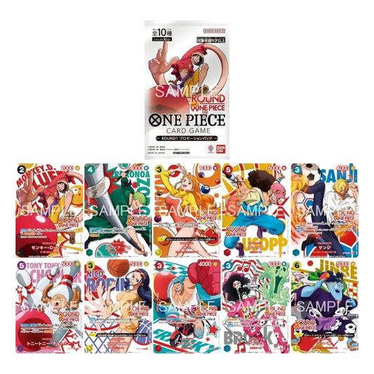 [JP] One Piece x ROUND1 Promotional Pack  - Japanese