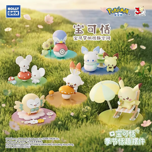 PRE-ORDER [CN] Holly Box Pokémon Poképeace Seasonal Tranquility - Simplified Chinese - BLIND BOX