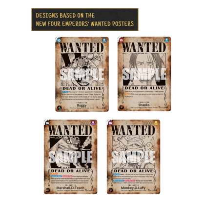 [EN] One Piece OP-09 Emperor's In The New World - Sleeve Booster Pack - English - Trading Card Game OP09