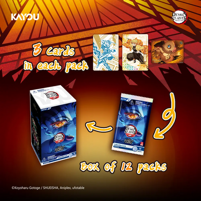 [EN] KAYOU Demon Slayer: Kimetsu no Yaiba - Collectible Trading Cards - Infinity Castle Edition - English