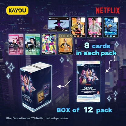 [EN] KAYOU KPop Demon Hunters Collectible Trading Cards - Energy Edition - English