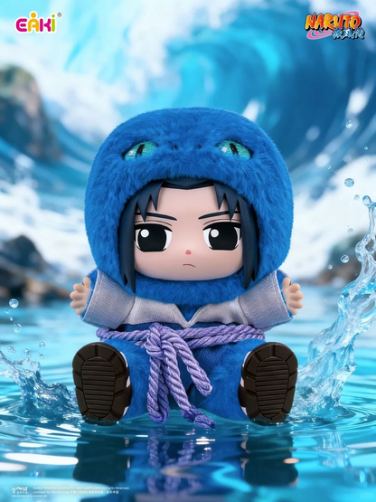 Naruto Cute Beast Party V2 Sitting Plush Keychain Gift Blind Box - Toptoy Eaki