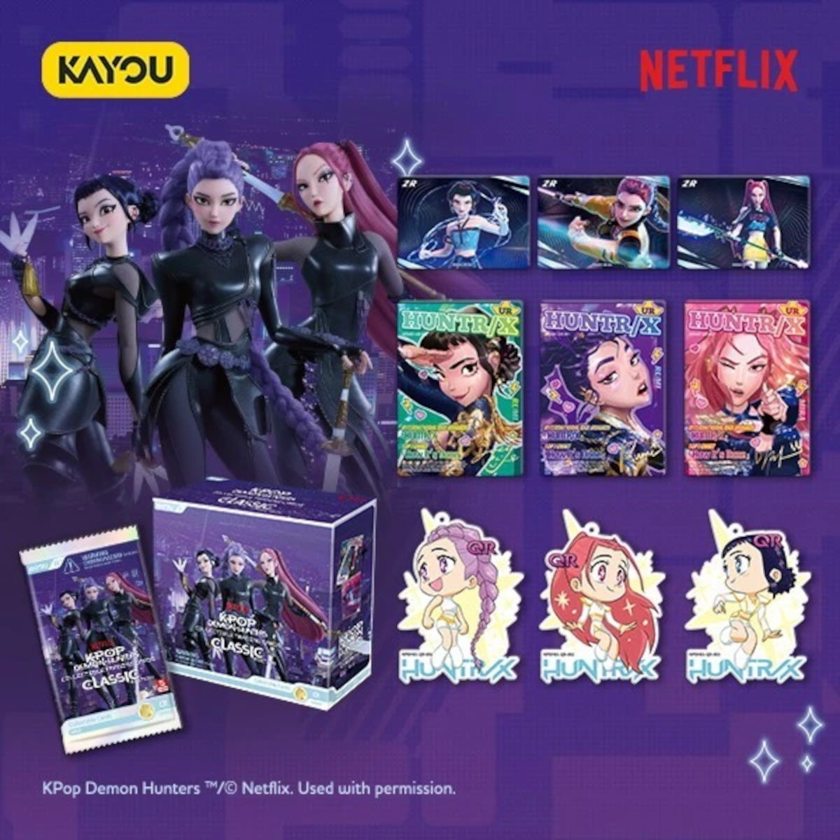 [EN] KAYOU KPop Demon Hunters Collectible Trading Cards - Classic Edition - English