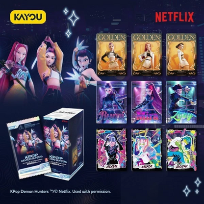 [EN] KAYOU KPop Demon Hunters Collectible Trading Cards - Energy Edition - English