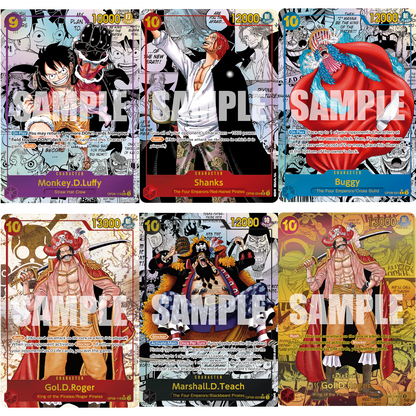 [EN] One Piece OP-09 Emperor's In The New World - Sleeve Booster Pack - English - Trading Card Game OP09