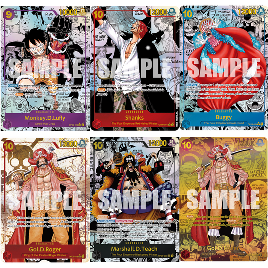 [EN] One Piece OP-09 Emperor's In The New World - Sleeve Booster Pack - English - Trading Card Game OP09