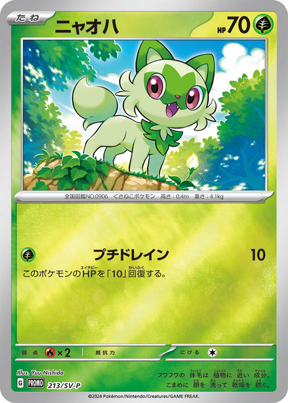 [JP] Pokemon Summer Is Here! Promo Pack 2024 (Single Card) - Japanese