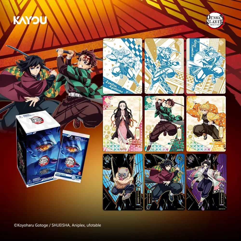 [EN] KAYOU Demon Slayer: Kimetsu no Yaiba - Collectible Trading Cards - Infinity Castle Edition - English