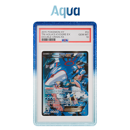 GradedGuard Aqua Glitter Limited Edition Protector Case - PSA