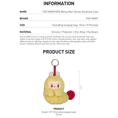 THE MONSTERS - Wacky Mart Series Earphone Case - Shrimp Tempura Pendant