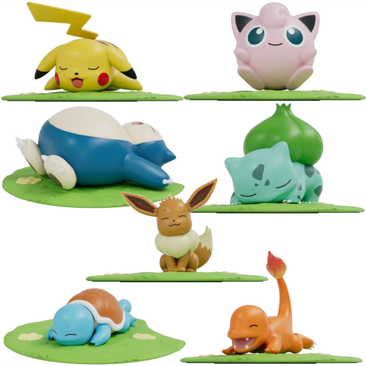 [CN] Holly Box Pokémon Sleepy Grassland Figure - Simplified Chinese