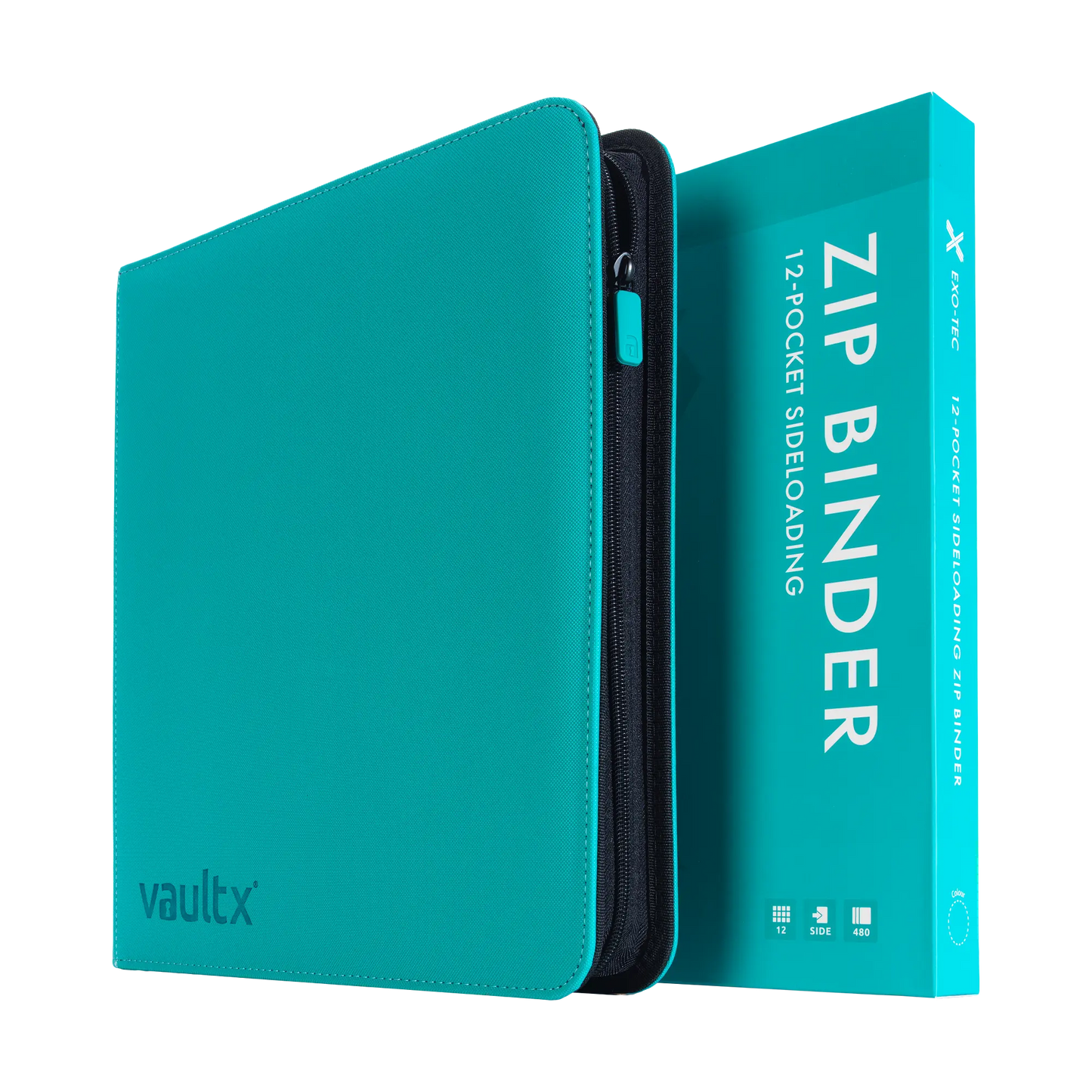 Vault X Exo-Tec Zip Binder - 12 Pocket