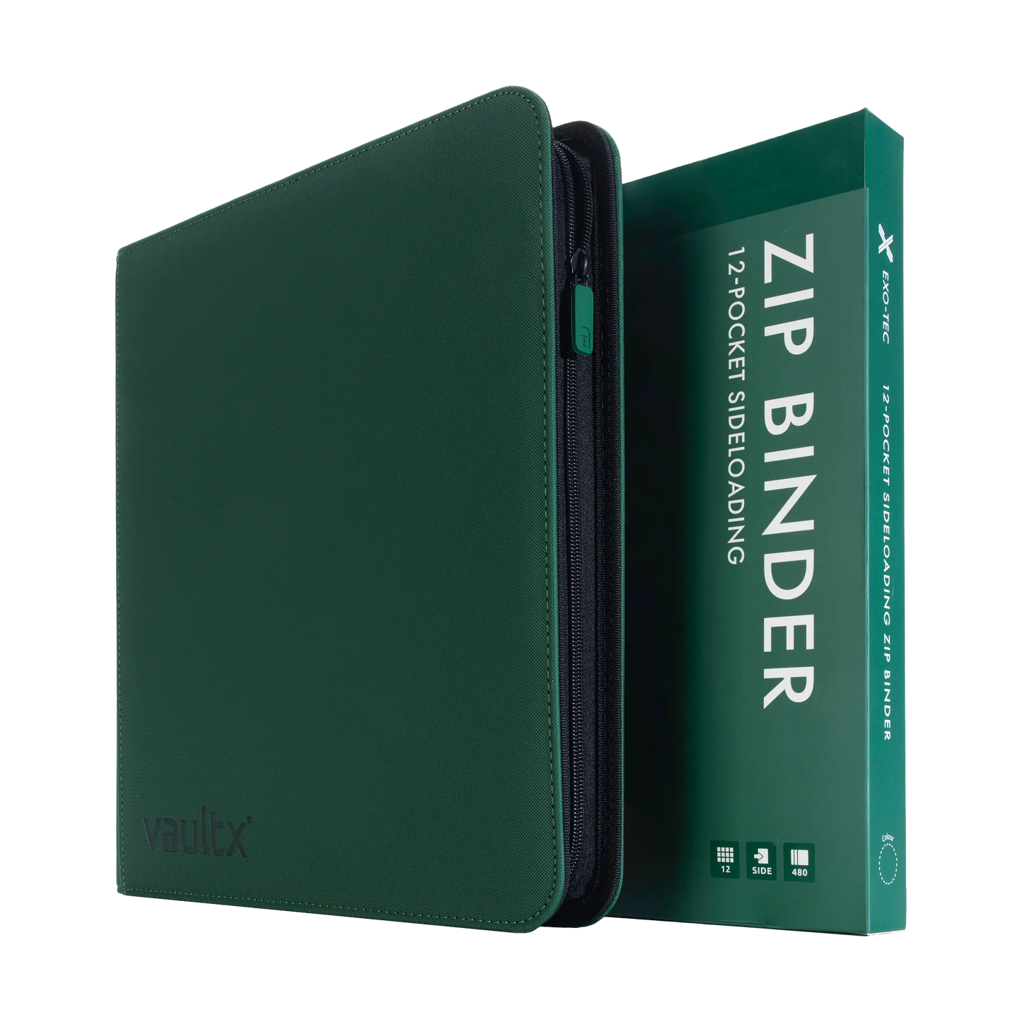 Vault X Exo-Tec Zip Binder - 12 Pocket