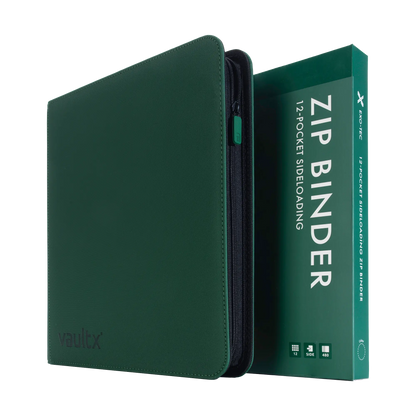 Vault X Exo-Tec Zip Binder - 12 Pocket