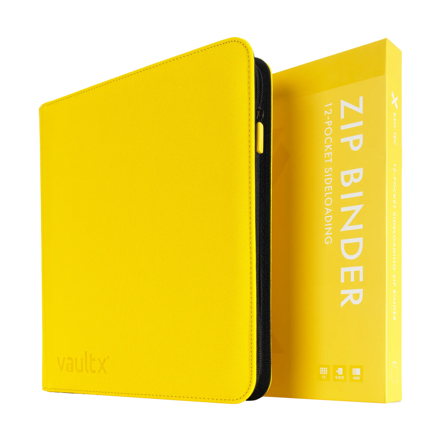 Vault X Exo-Tec Zip Binder - 12 Pocket