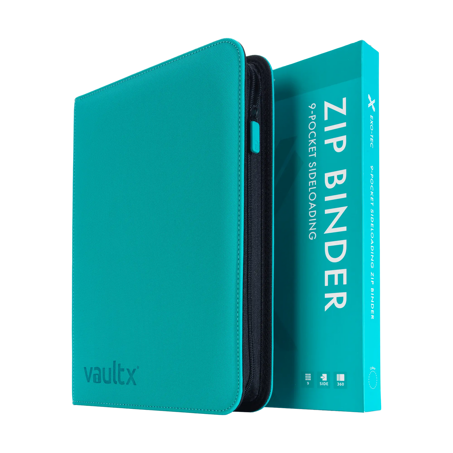 Vault X Exo-Tec Zip Binder - 9 Pocket