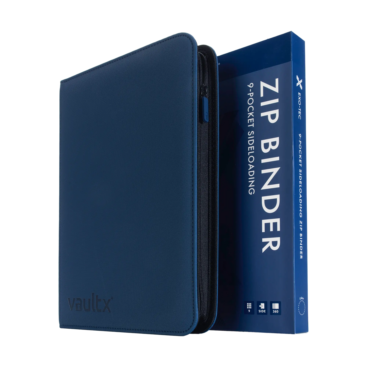 Vault X Exo-Tec Zip Binder - 9 Pocket