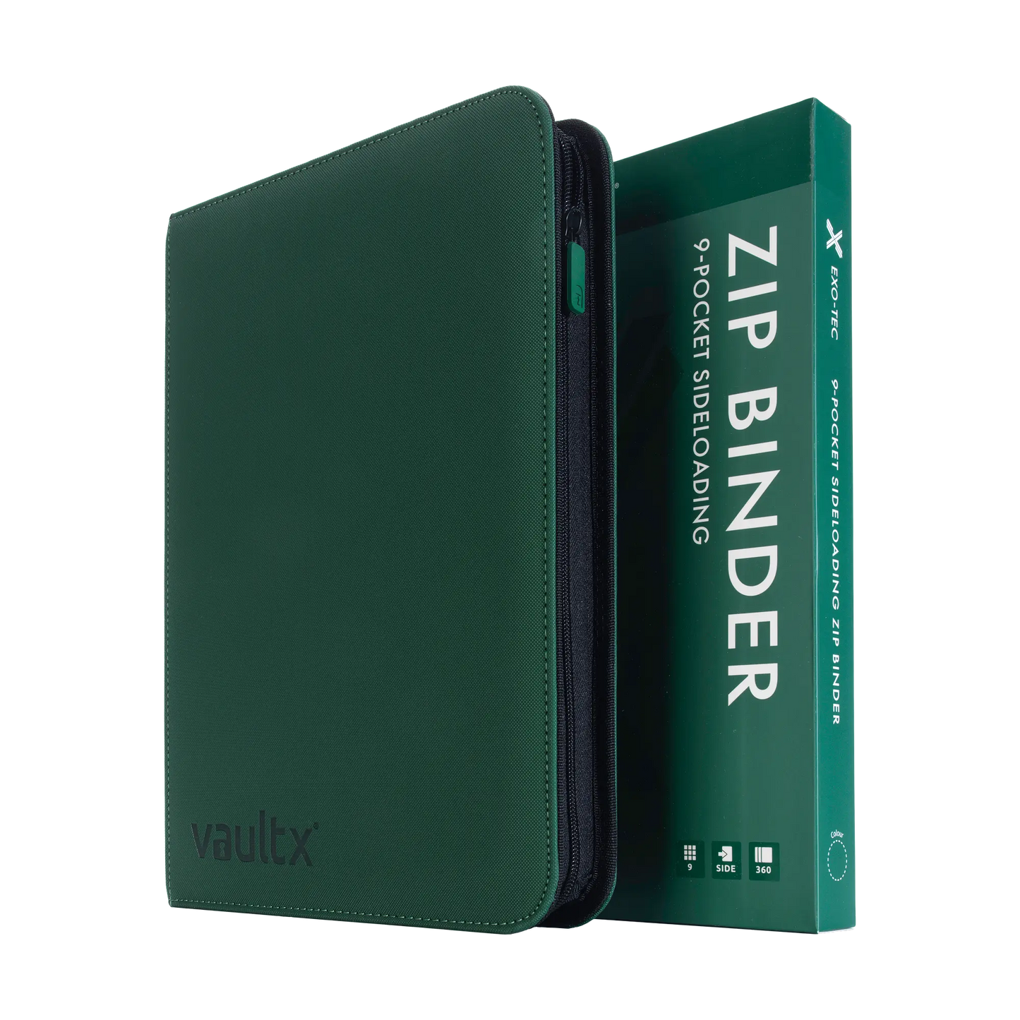 Vault X Exo-Tec Zip Binder - 9 Pocket