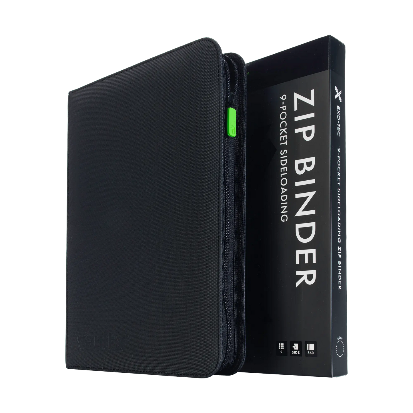 Vault X Exo-Tec Zip Binder - 9 Pocket