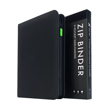 Vault X Exo-Tec Zip Binder - 9 Pocket