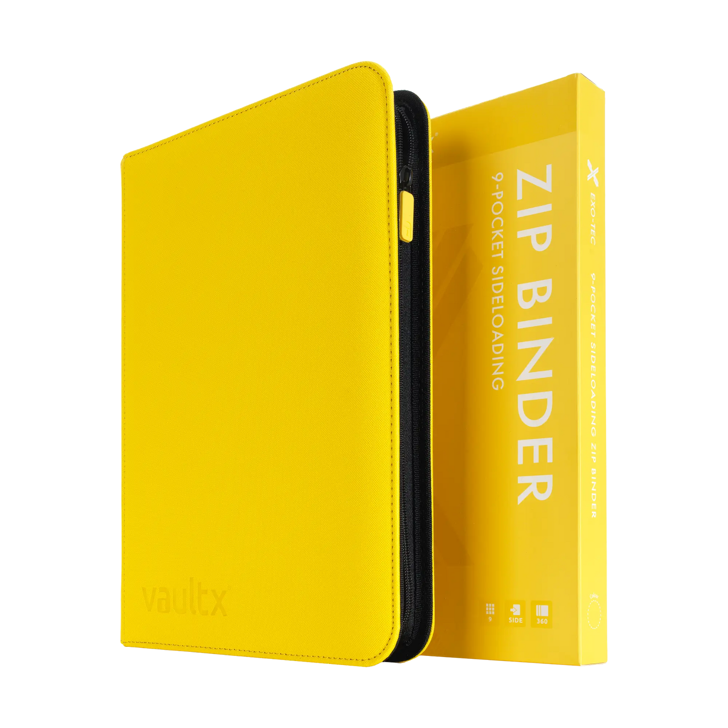 Vault X Exo-Tec Zip Binder - 9 Pocket