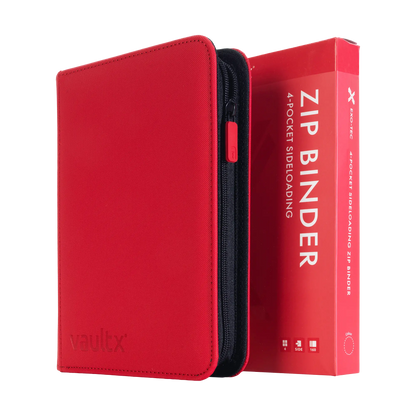 Vault X Exo-Tec Zip Binder - 4 Pocket