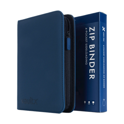 Vault X Exo-Tec Zip Binder - 4 Pocket